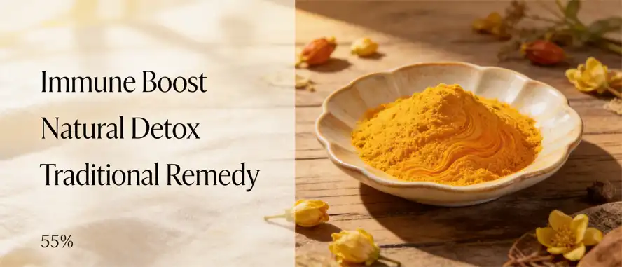 Gardenia fruit powder
