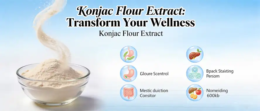 Konjac flour extract