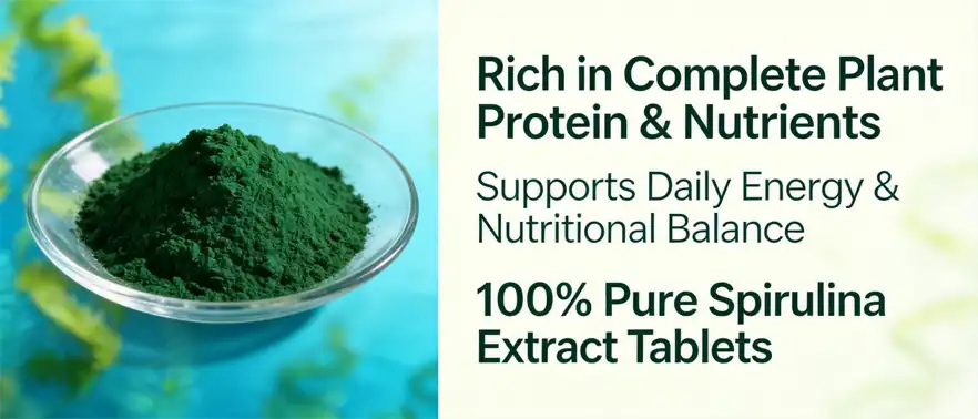 Spirulina extract tablets Spirulina extract tablets