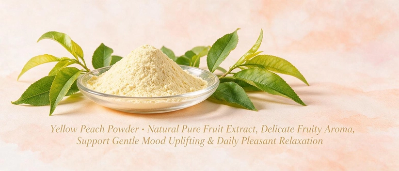 Yellow peach powder Yellow peach powder