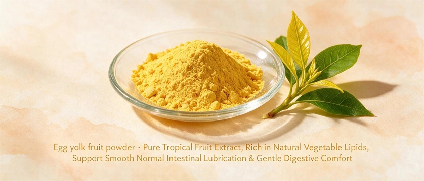 Egg yolk fruit powder