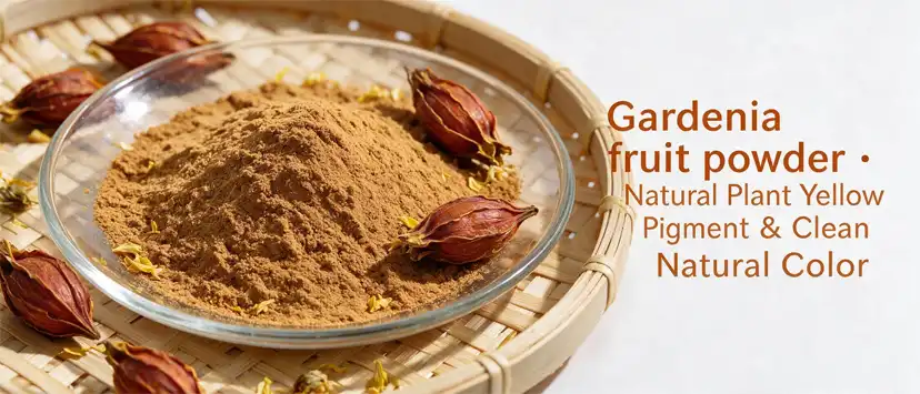 Gardenia fruit powder