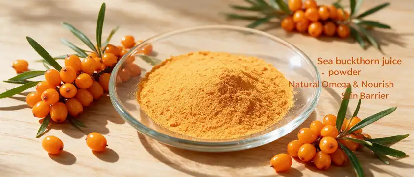 Sea buckthorn juice powder