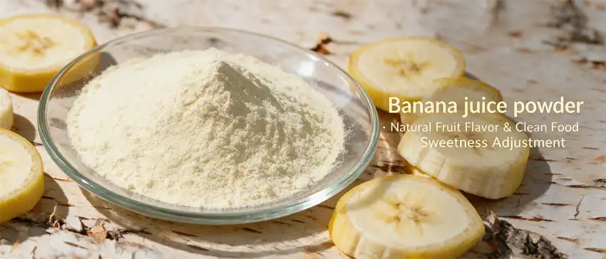 Banana juice powder Banana juice powder