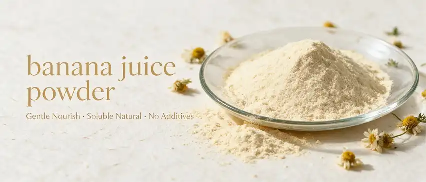 banana juice powder