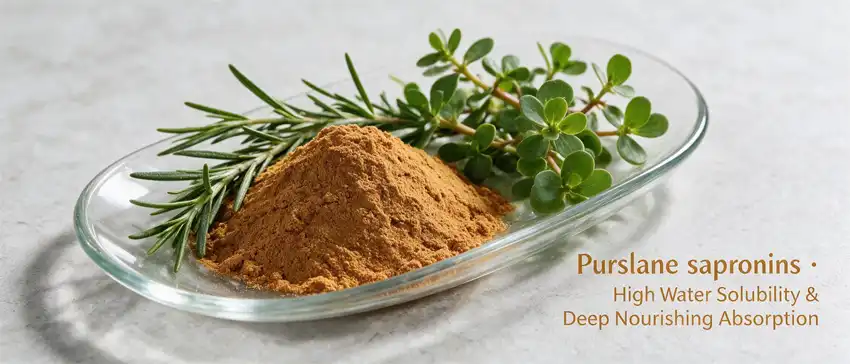Purslane saponins