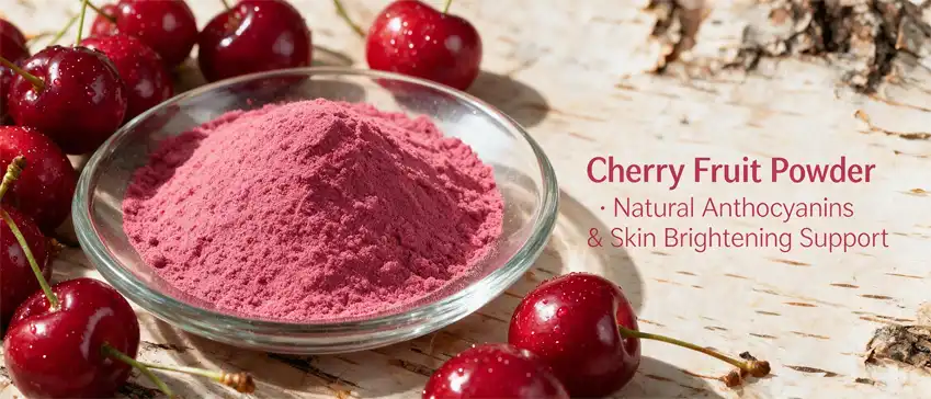 Cherry fruit powder